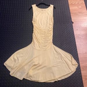 My favorite yellow dress.  Cozy comfy dress and love the way it flows